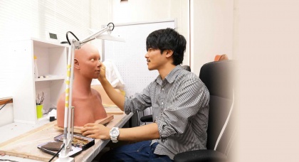 誰よりも上手に、楽しみながらアンドロイドの＂顔〟をつくりたい