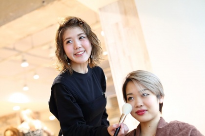 雑誌やショーのヘアメイク！社内でMVP！東京で活躍中！