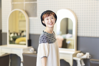 美容師を続けているのは
同級生が声を
かけてくれたから