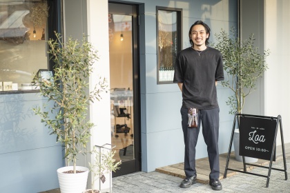 努力の成果がリピート率に
地域で愛されるサロンをめざす