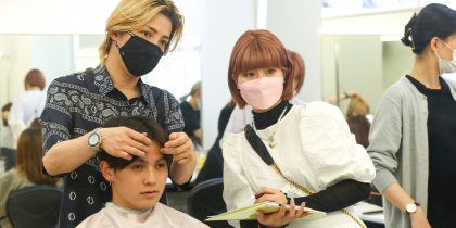 「エキスパートヘアメイク(選択Bクラス)『GRANMASH』特別授業」