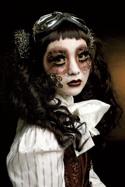 「steampunk」　IBFメイクアップフォトコンテスト 2018