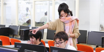 「ゲームキャラクタモーション演習」