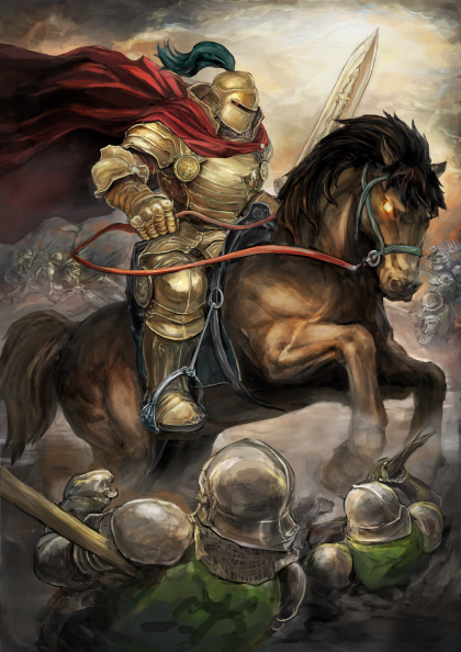 戦場を駆け抜ける