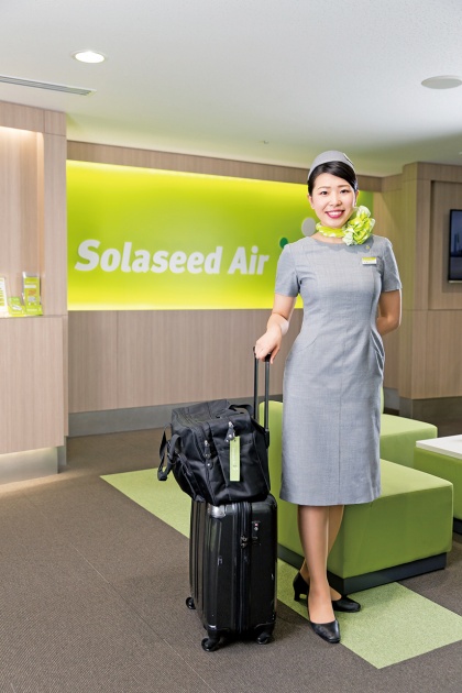 先輩の背中を追って全力疾走！将来は国際線で活躍したい