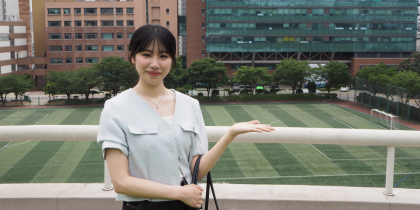 ソウルの名門大学で充実したキャンパスライフを送る毎日