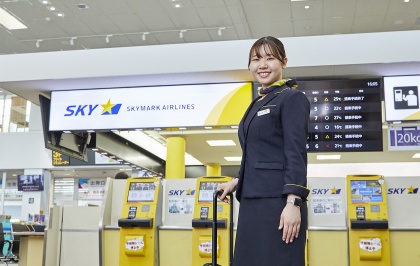 英語の学びを通して積極的な性格に
今の目標は対応力のある先任客室乗務員