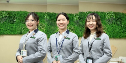 言語や文化の壁もサポートしてくれる環境で、のびのび働くことができています