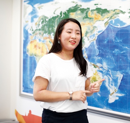 ネイティブ講師が多く自然と英語に慣れた