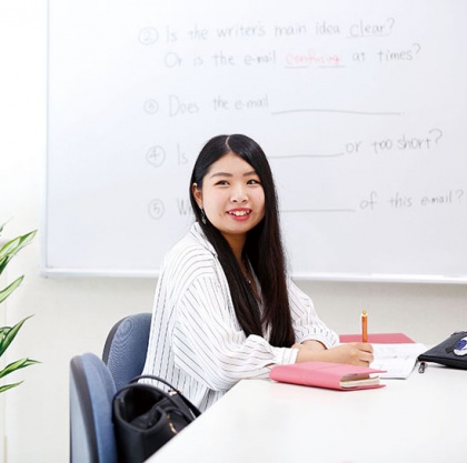 意識の高いクラスメイトが良い刺激になりました