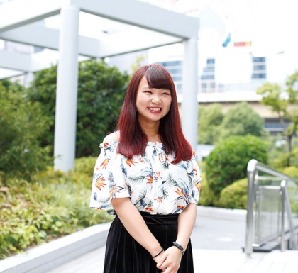 インターンシップ先で鍛えられ英語でしっかり意見が言えるように